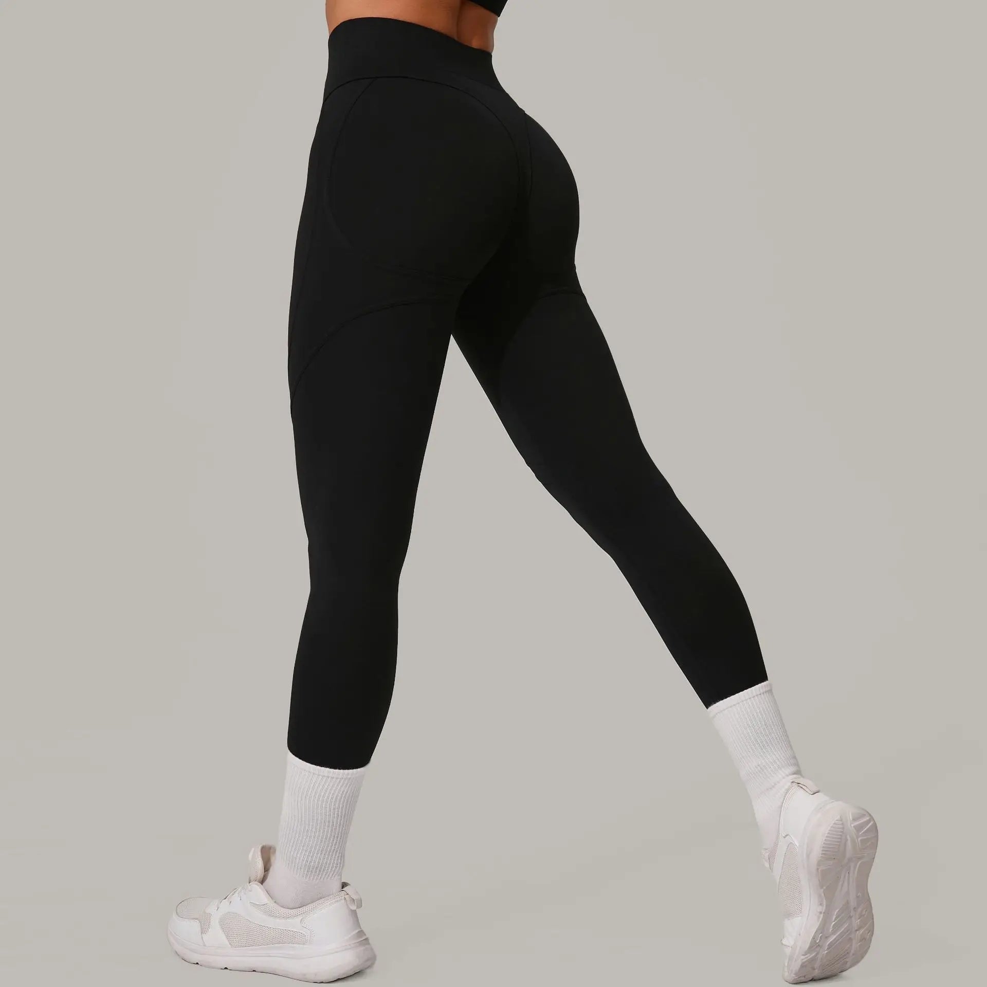 High Waist Yoga Pants Women Yoga Leggings Fitness Leggings Running Cycling Pants Breathable Sports Leggings Workout Gym Clothing
