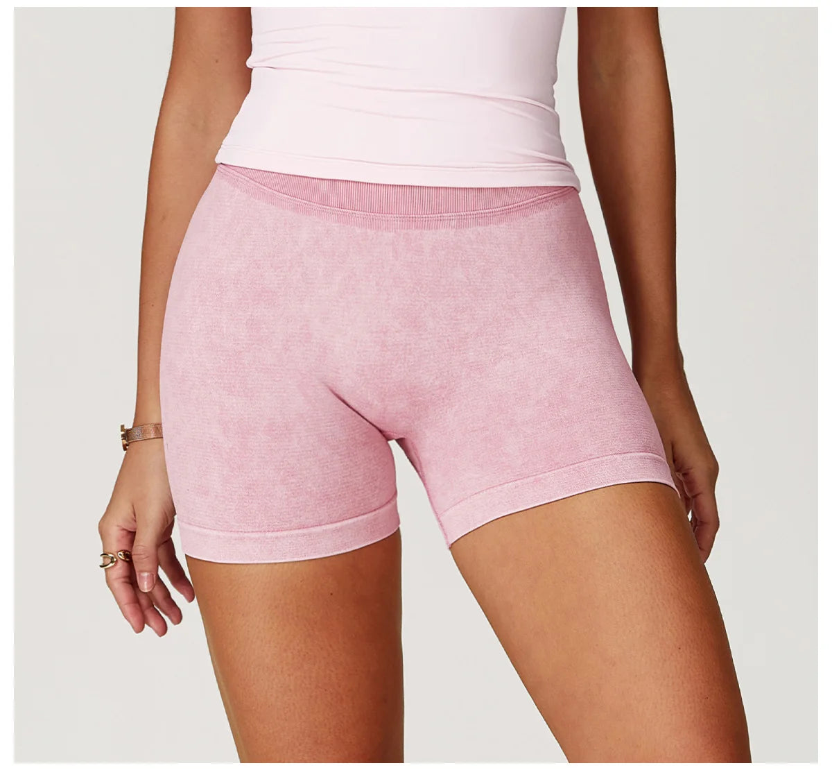 Sand Washed Yoga Shorts Women Yoga Shorts High Waist Workout Shorts Fitness Yoga Lift Butt Fitness Yoga Gym Running Short Pants
