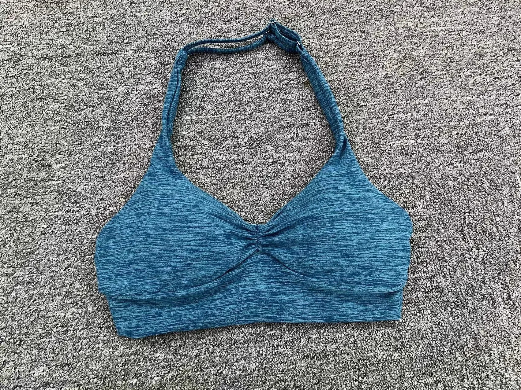 Sports Underwear Women Sports Bra Hanging Neck Yoga Bra Gym Top Women Training Running Yoga Bra Fitness Workout Tank Top