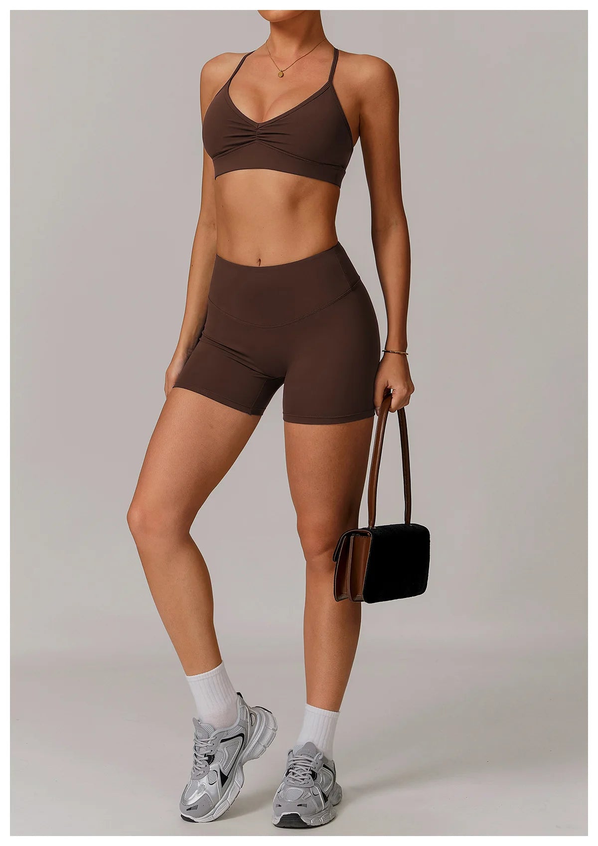 Shorts Gym Women Sports Shorts High Elasticity Yoga Clothing Absorbent Short Sets Push Up Pants Cycling Jogging Fitness Legging