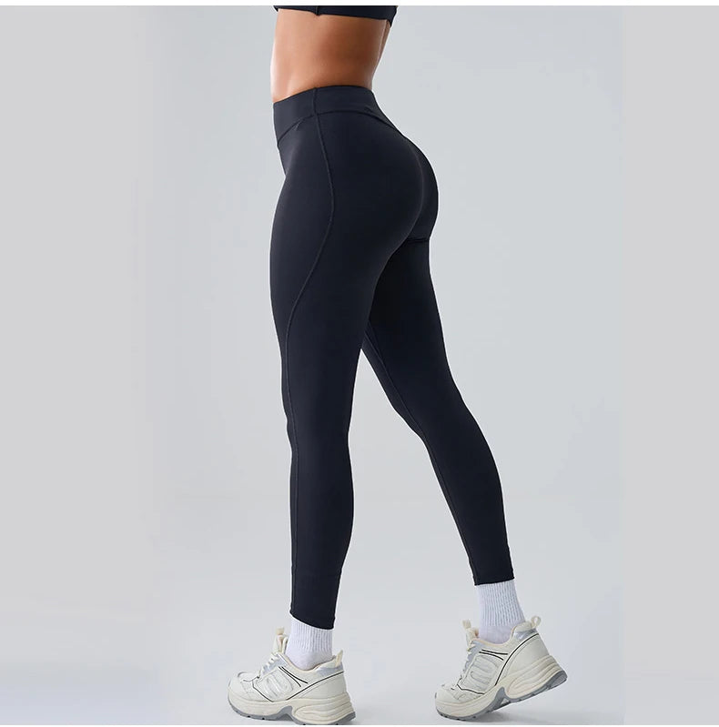 High Waist Yoga Leggings Women High Stretchy Butt Lifting Breathable Push Up Sports Pants for Women Gym Workout Leggings Tights