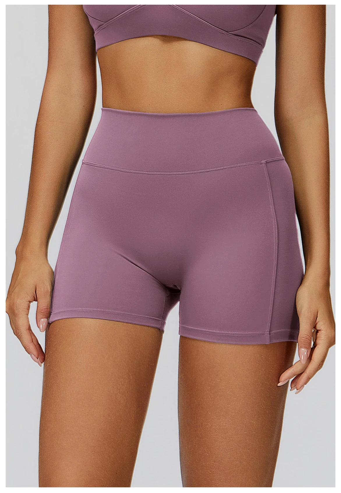 Shorts Women Seamless Yoga Shorts Scrunch Bum Gym Shorts Workout Low Waist Short Leggings Booty Stretch Running Impact Shorts