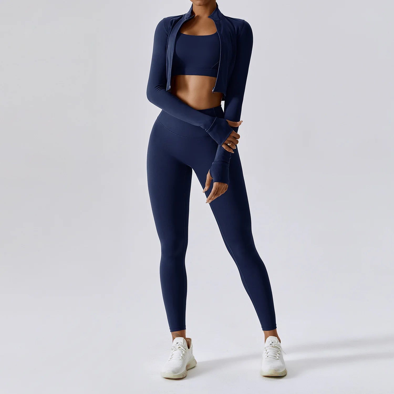 2/3PCS Yoga Set Gym Clothes Sportswear Yoga Suits For Women Tracksuit Fitness Set Tracksuits Sports Bra Gym Leggings Yoga Top