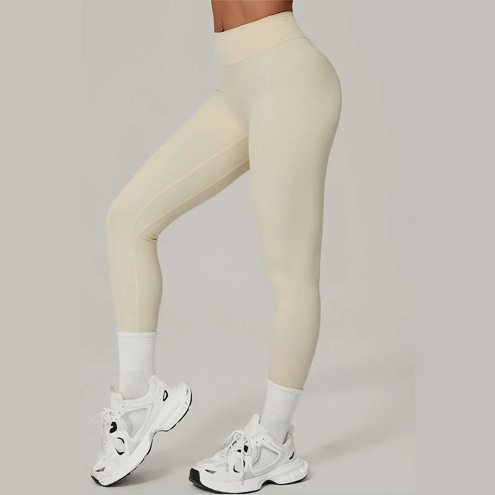 Push Up Sport Yoga Leggings For Women High Waist Tummy Control Gym Workout Fitness Tights Stretchy Peach Butt Running Yoga Pants