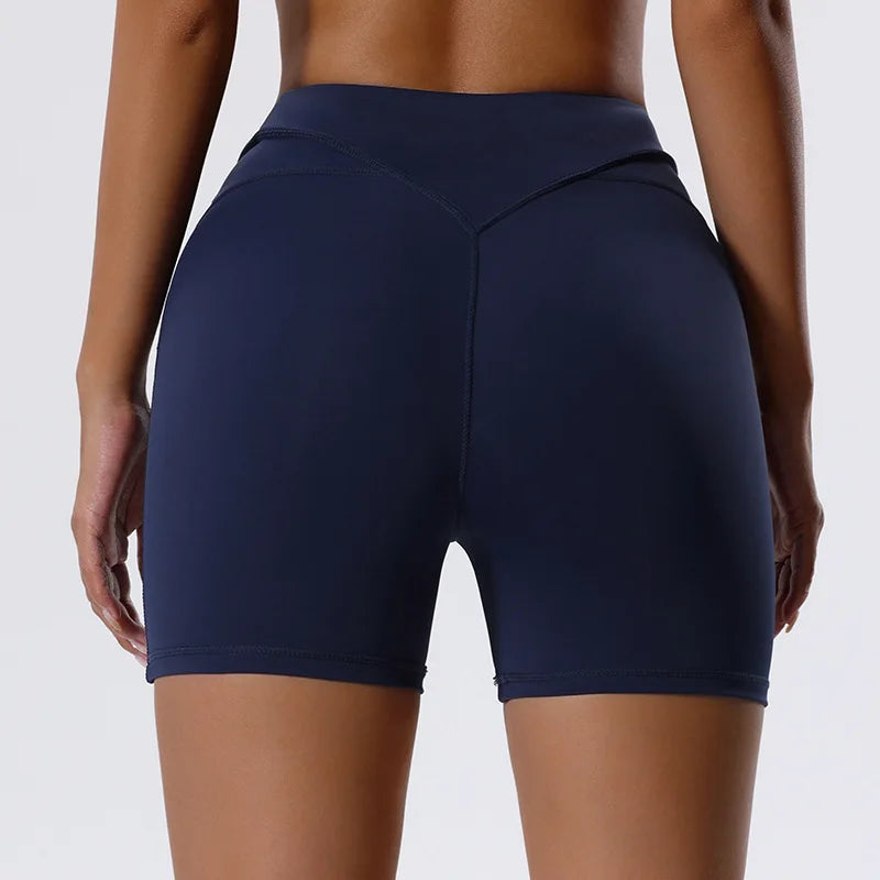Summer Shorts for Women Yoga Shorts Running Push Up Workout Tights Gym Shorts Fitness High Waist Sports Short Women Clothing