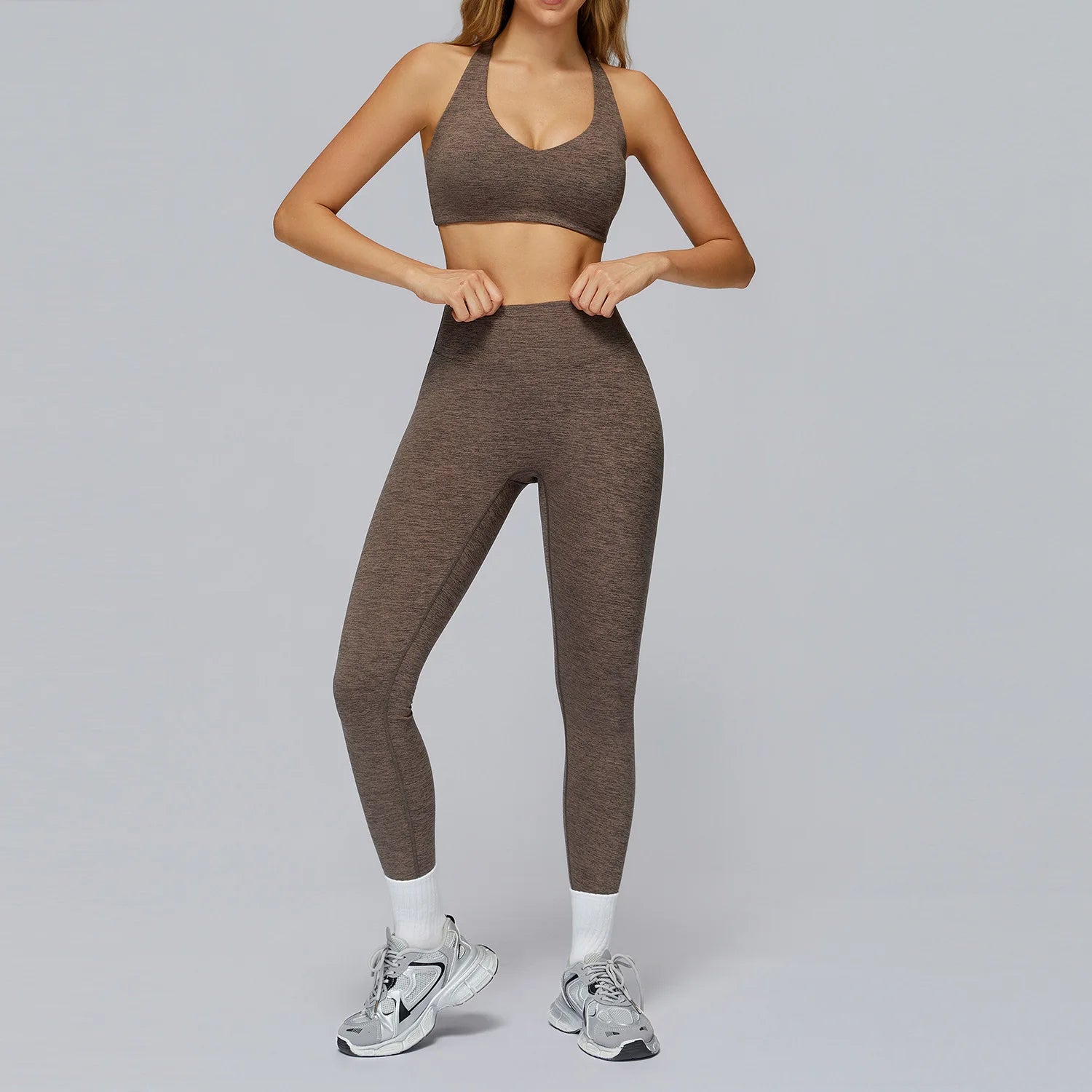 Yoga Suit 2/3PCS Sports Set Gym Set Women Tracksuit Running Workout Clothes Long Sleeve Sports Bra Athletic Wear Yoga Clothing