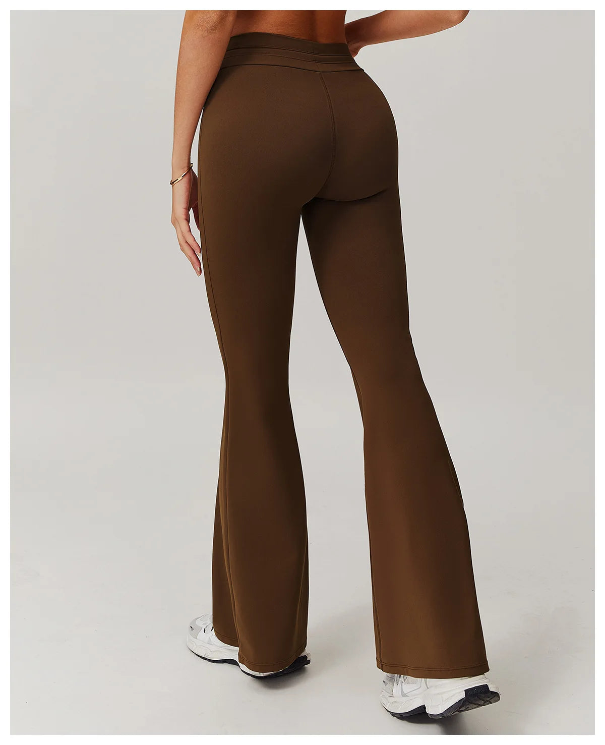 Yoga Pants Sport Leggings Women Bell-bottoms High Waist Wide Leg Pants Push Up Woman Tights Fitness Workout Legging Gym Clothing