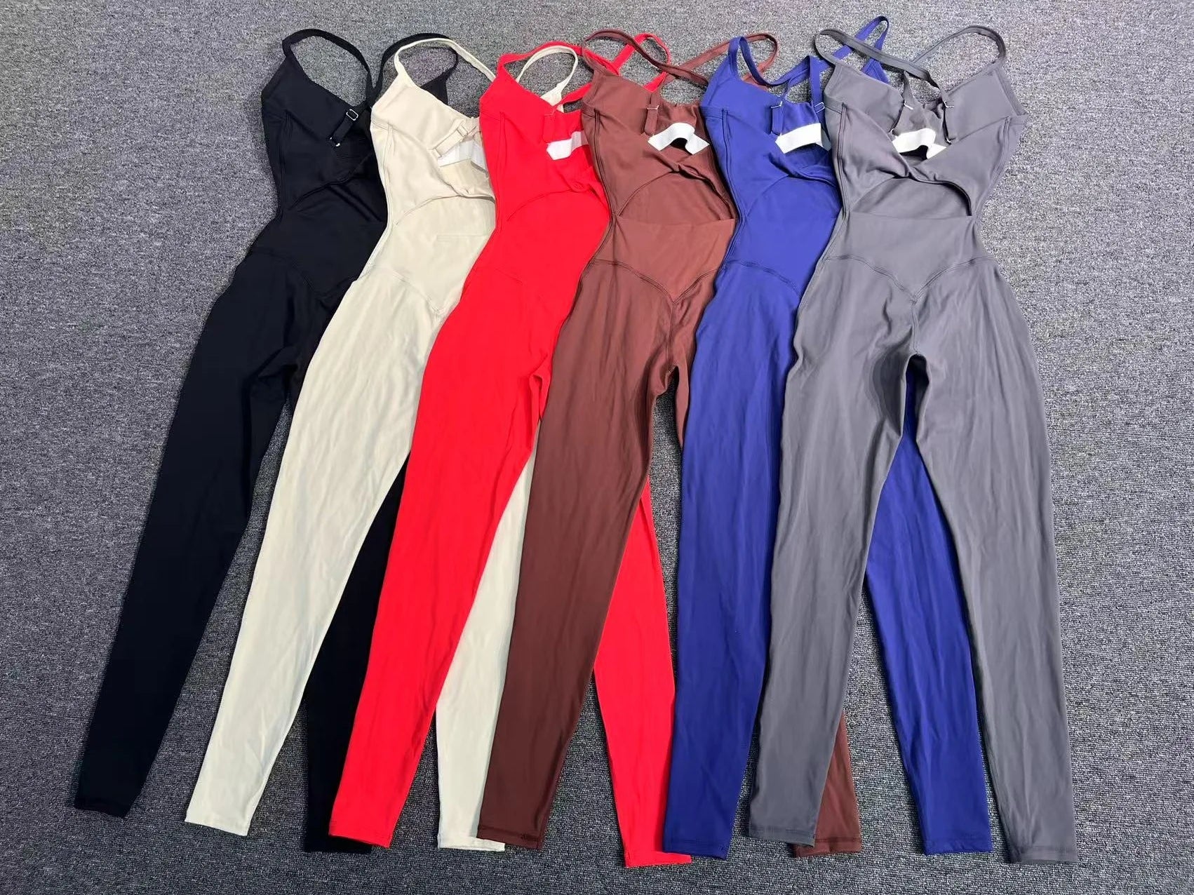 Yoga Set Women Tracksuit Sexy Backless One-piece Suit Female Rompers Quick Dry Yoga Clothing Workout Bodysuits Sports Jumpsuit