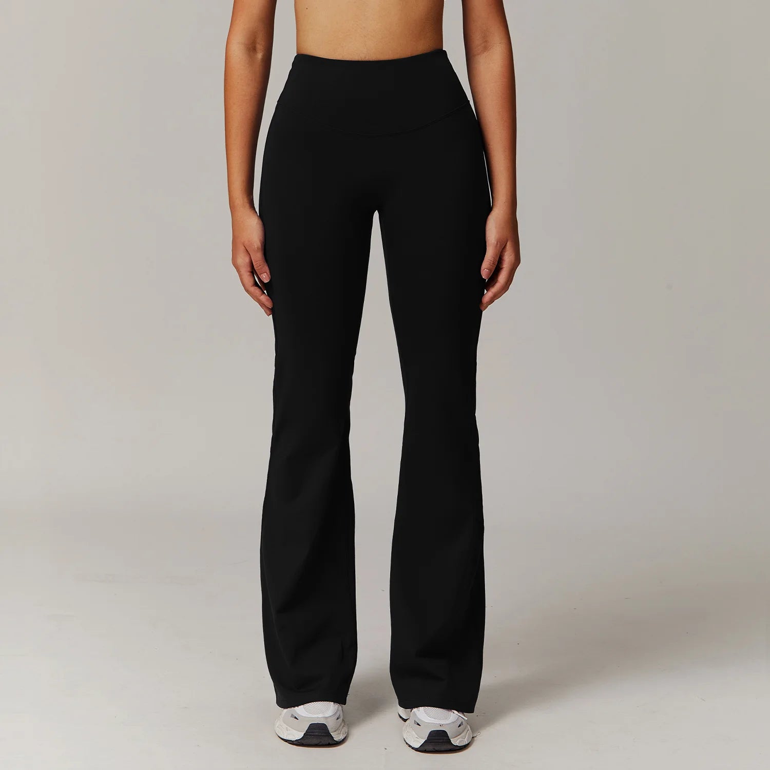 Gym Leggings Women Bell-bottoms Yoga Pants Sexy High Waist Lifting Leggings Pants Women Sports Clothing Fitness Wide Leg Pants