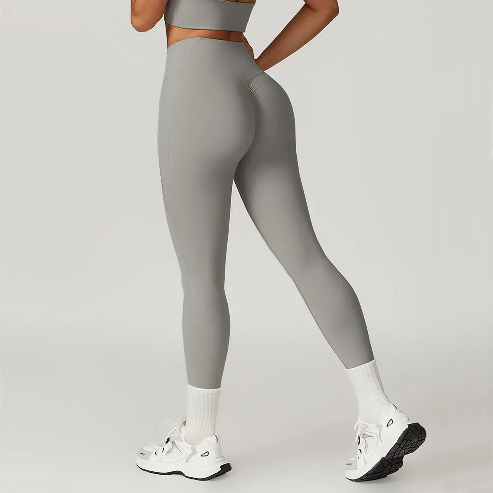 Yoga Pants Leggings Hips Lifting Gym Leggings Sport Pants Women High Waist Fitness Leggings Bubble Butt Workout Running Tights