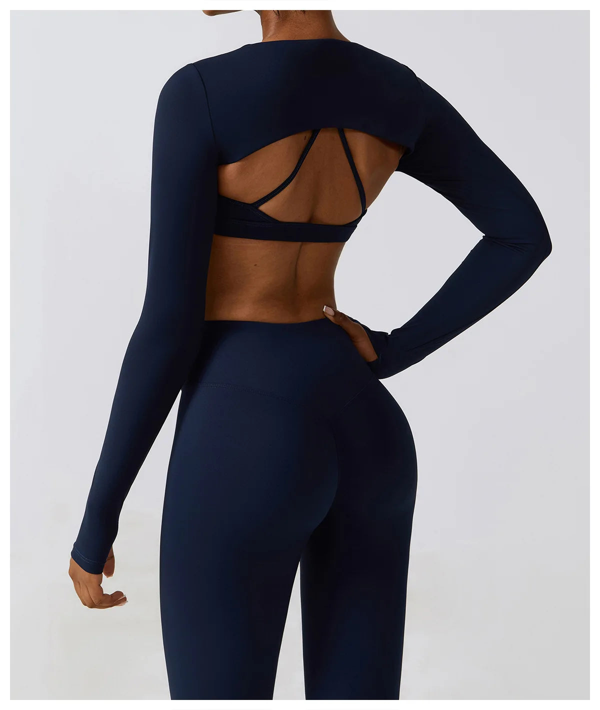 Sports Camisole Yoga Long Sleeved 1 Piece Shawl Yoga Top Nude Fitness Yop Gym Push Ups Workout Tops Running Sports Smock