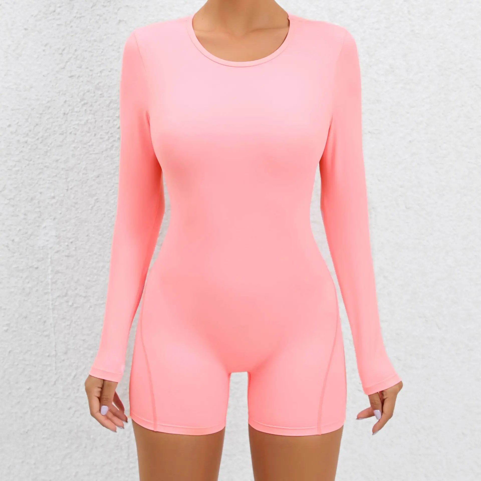 Women's Tracksuit Yoga Set Push Up Sports Jumpsuits Long Sleeves Fitness Rompers Sleeveless Sportswear Gym Set Workout Clothes