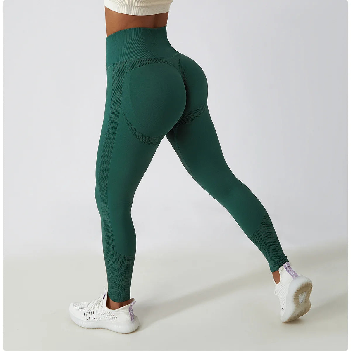 Seamless Leggings Women High Waist Yoga Pants Scrunch Butt Gym Push-up Legging Booty Yoga Leggings Sports Fitness Workout Tights