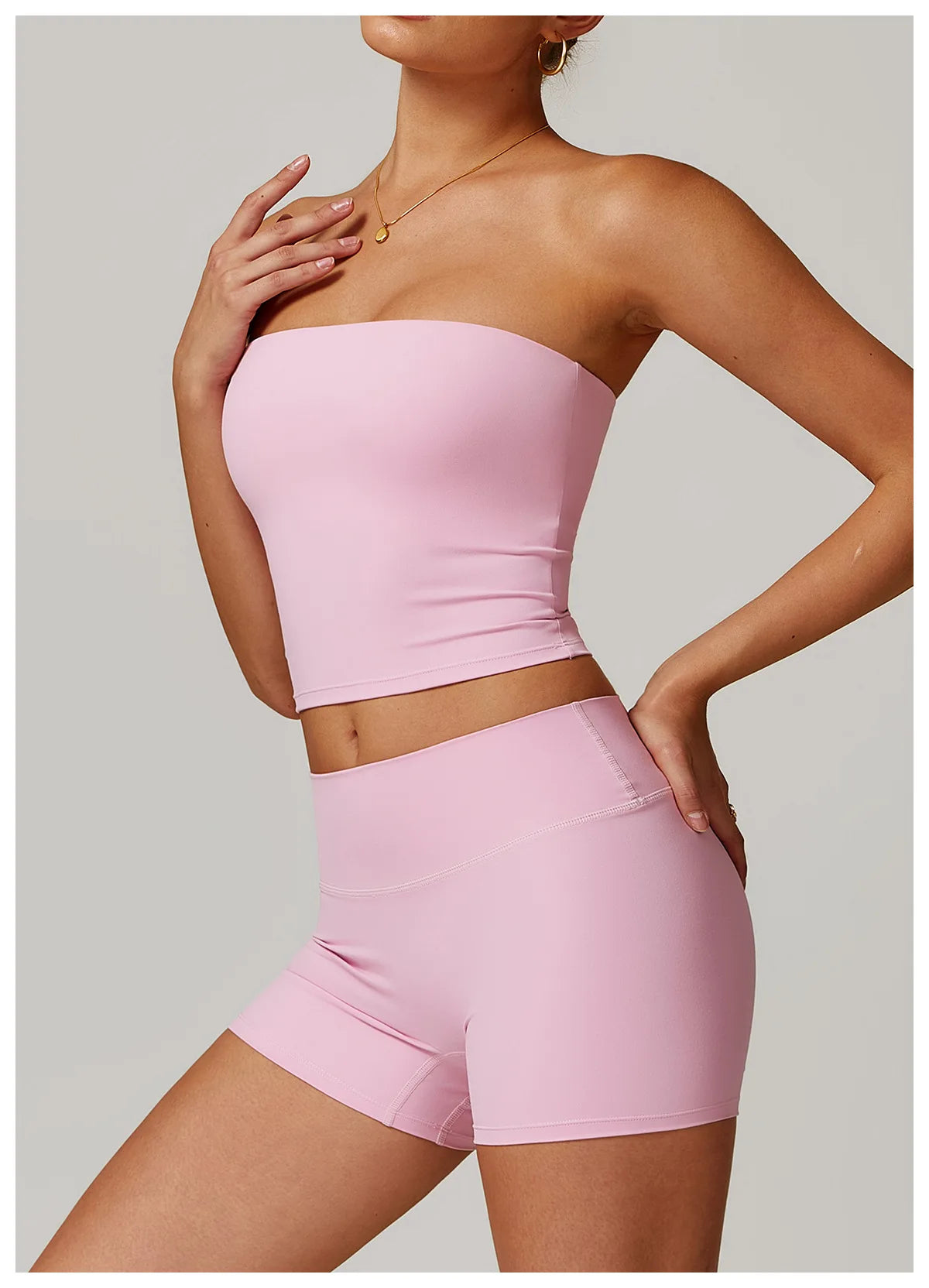 New Strapless Yoga Vest for Women Sexy Beautiful Back Sports Bra Shock Resistant Quick Drying Fitness Top for Women Underwear