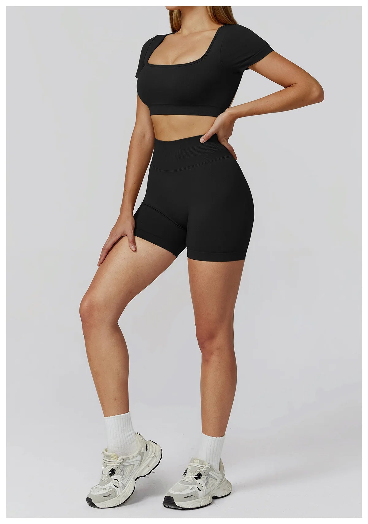 Seamless Running Impact Sports Shorts Women Buttock Lift Gym Leggings Women Cycling Slim Workout Shorts High Waist Yoga Shorts