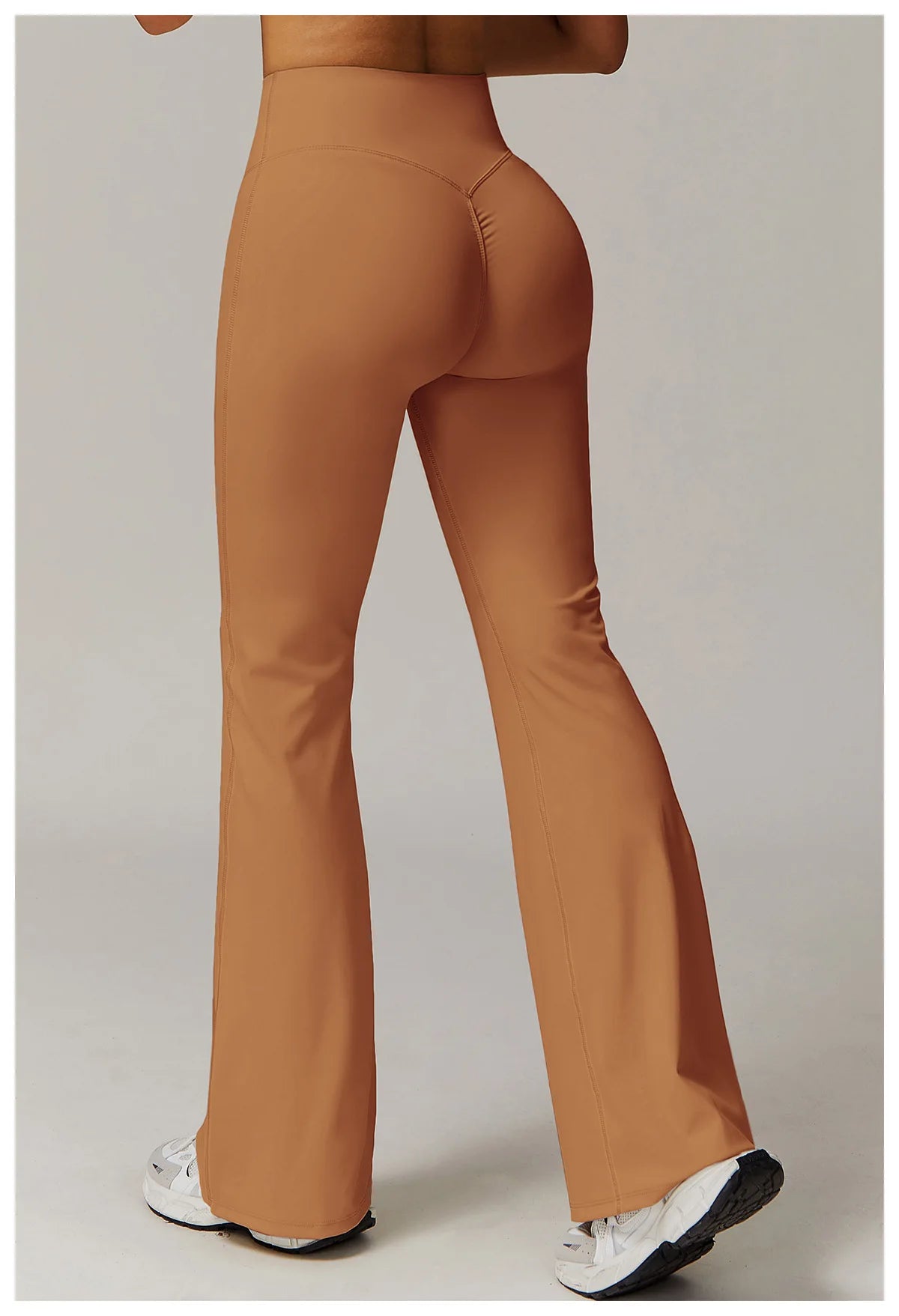 Gym Leggings Women Bell-bottoms Yoga Pants Sexy High Waist Lifting Leggings Pants Women Sports Clothing Fitness Wide Leg Pants