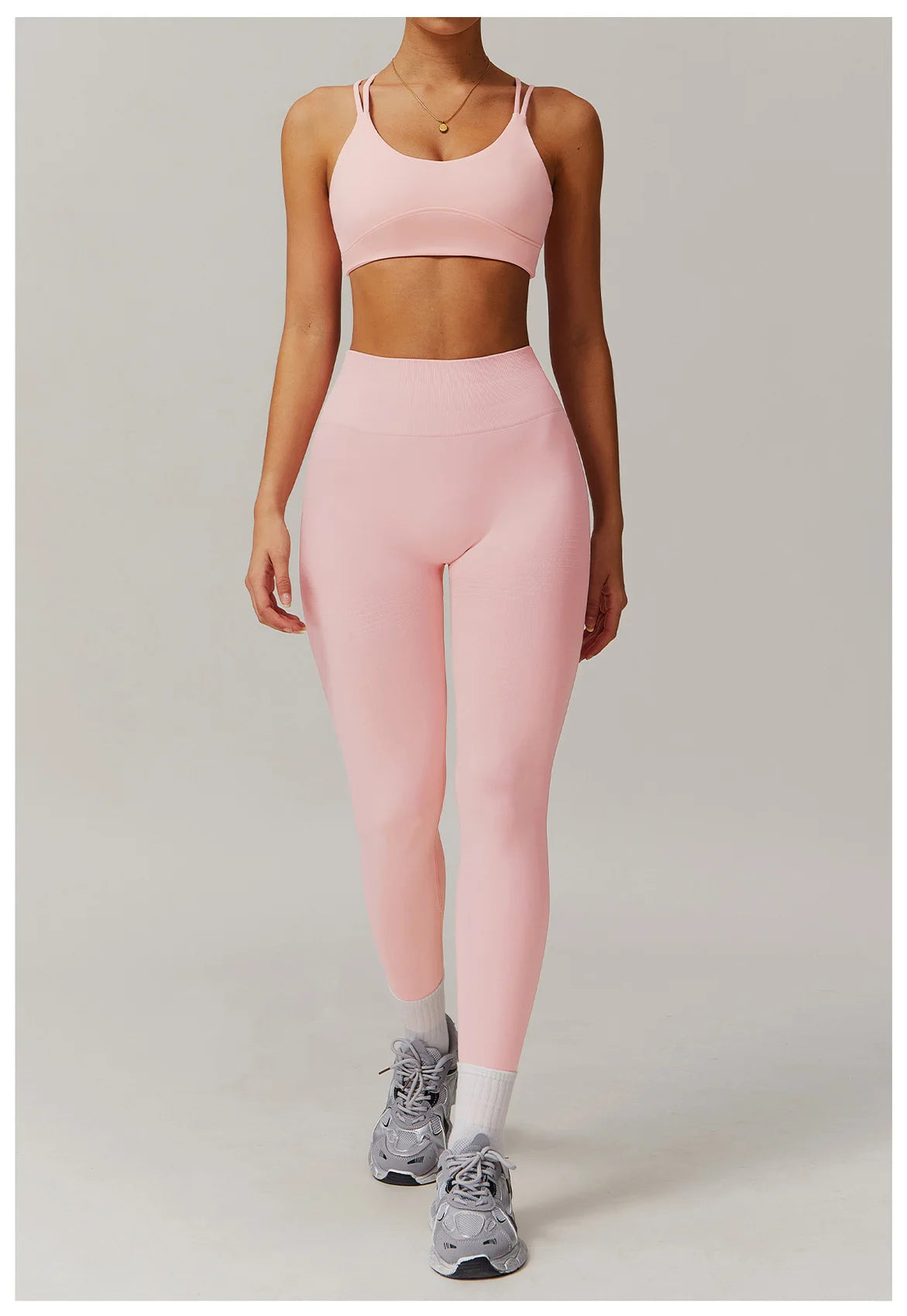 Women Yoga Suit 2PCS Sports Set Quick-Drying Gym Set Women Tracksuit Running Bra Workout Long Sleeve Sports Shirt Yoga Clothing