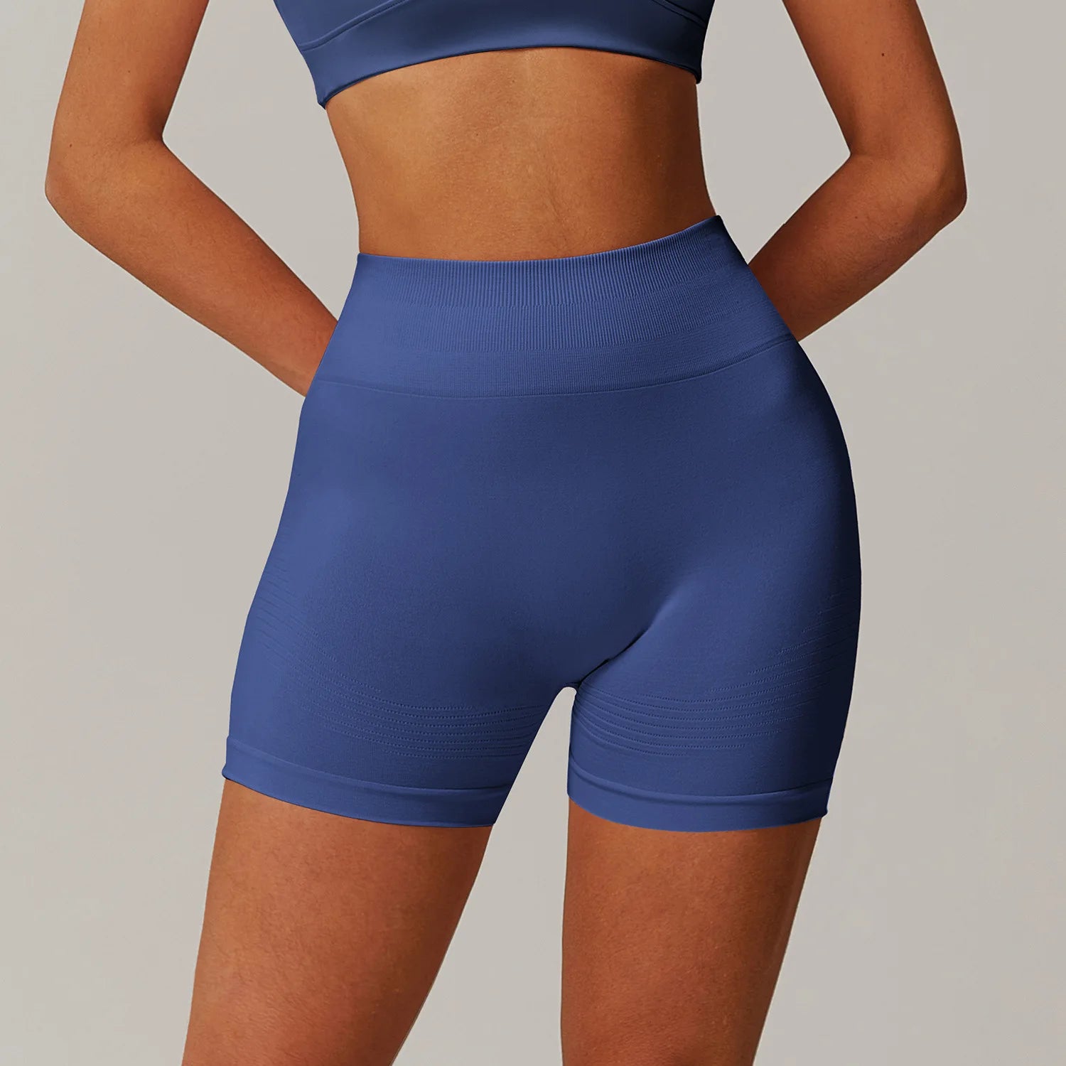 Seamless Women Yoga Shorts High Waist Workout Shorts Fitness Yoga Lift Butt Fitness Ladies Yoga Tights Gym Running Short Pants