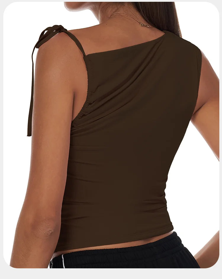 Sexy Shoulder Sports Shirt Vest Loose Breathable Quick Drying Top Gym Running Fitness Yoga Clothing Lightweight Tops For Women
