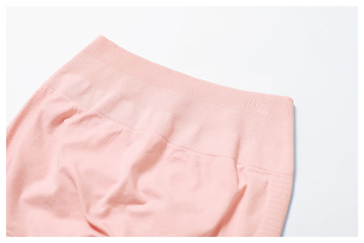 Seamless Yoga Shorts Women High Waist Workout Shorts Lift Butt Fitness Pants Sportswear Fitness Push Up Yoga Gym Running Short
