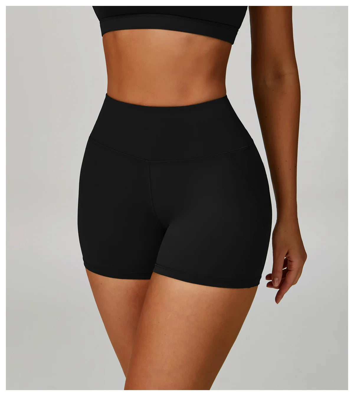 Impact Shorts Women Yoga Shorts High Waist Workout Lift Peach Butt Fitness Tight Gym Running Body Shaper Pants Casual Sportswear