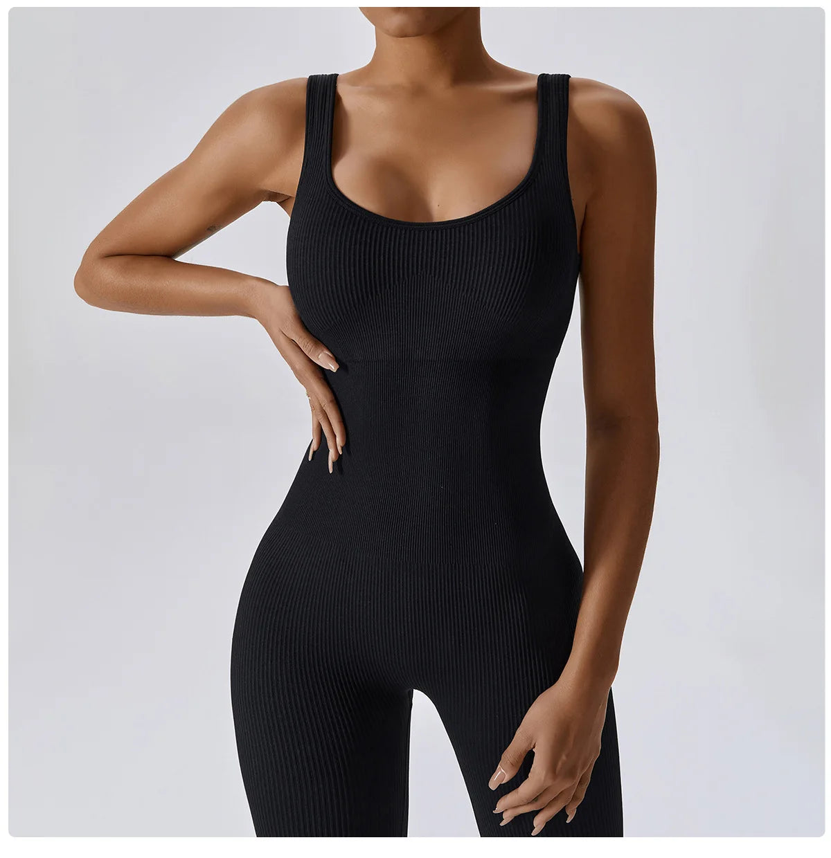 Women's Tracksuit Seamless Yoga Set Yoga Jumpsuits One Piece Workout Rompers Sportswear Gym Set Workout Clothes Women Bodysuit