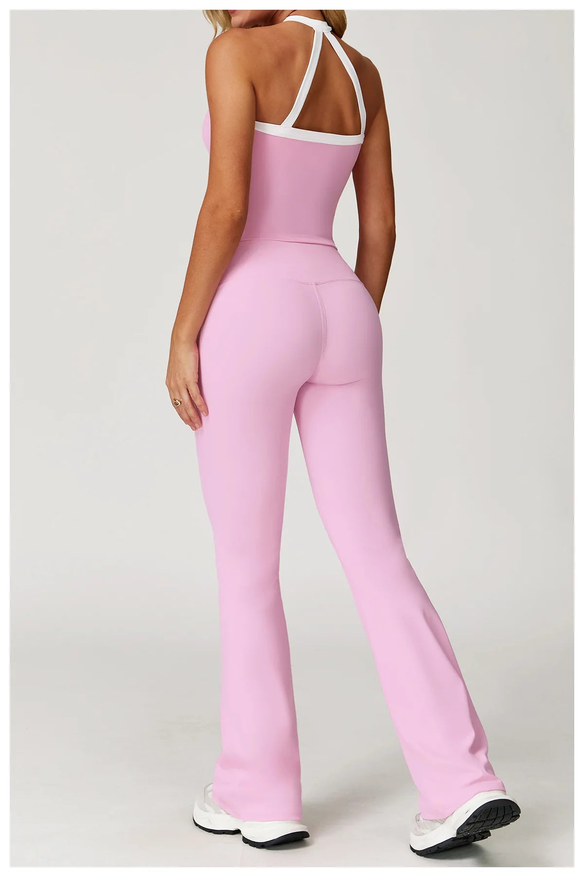 Flare Leggings Yoga Women High Waist Wide Leg Yoga Pants Impact Gym Sports Slim Flared Tights Pants Control Tummy Dance Trousers