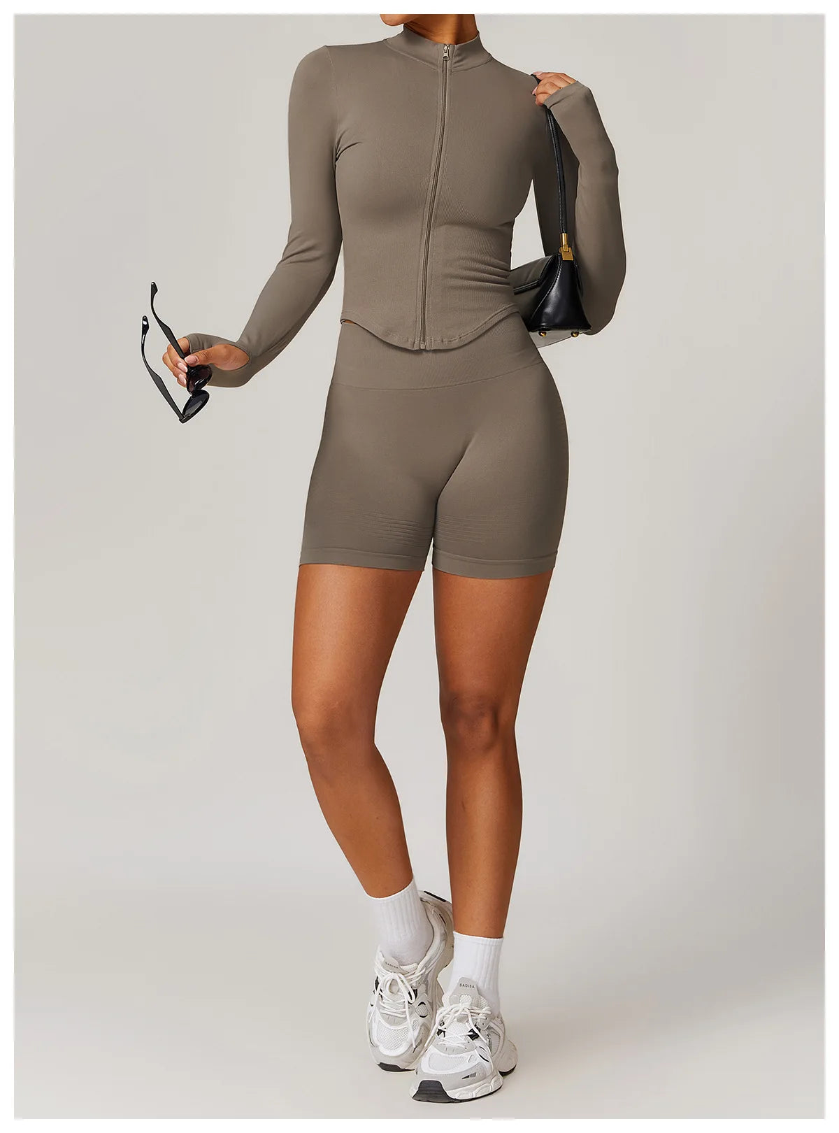 Seamless Women Yoga Shorts High Waist Workout Shorts Fitness Yoga Lift Butt Fitness Ladies Yoga Tights Gym Running Short Pants