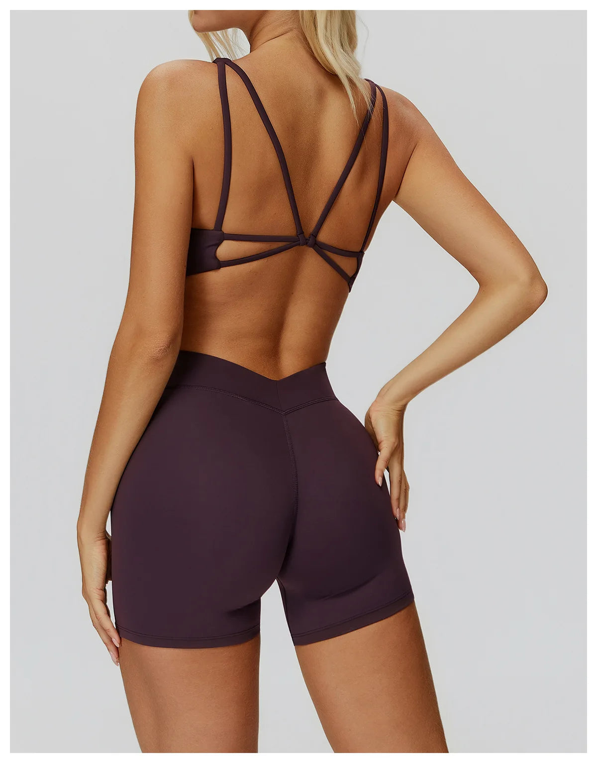 Yoga shorts, women's fitness shorts, running shorts, fitness shorts, gym push up exercise shorts, cycling shorts