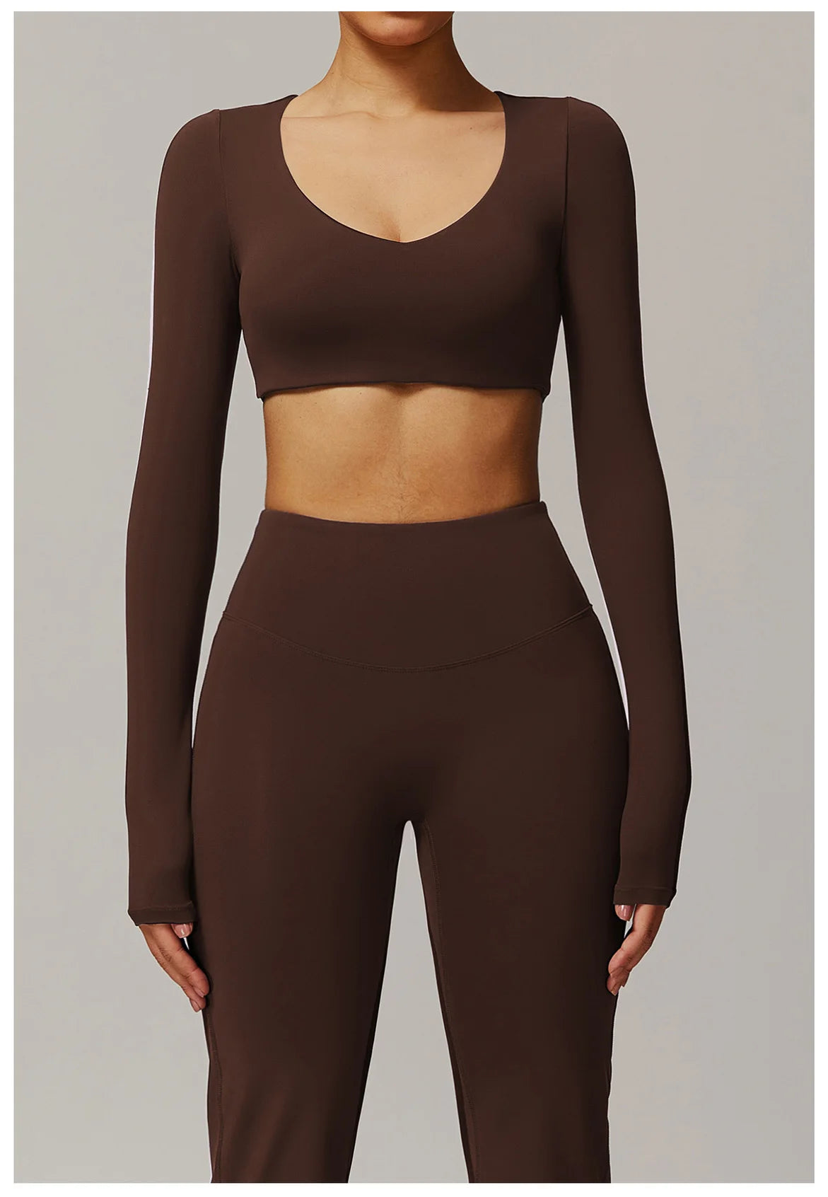 Yoga Shirts For Women Crop Top Long Sleeve Fitness Running Women Gym Clothes Workout Dry Fit Breathable High Elastic Sports Tops