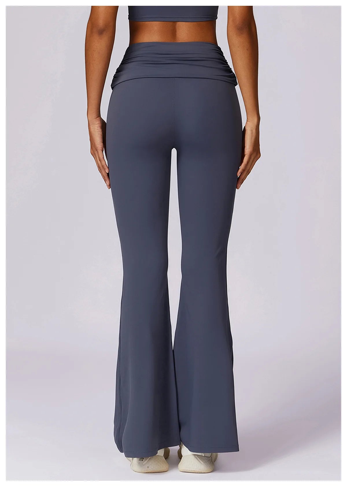 Workout Flare Leggings Yoga Pants Women High Waist Wide Leg Pant Women Gym Fitness Sports Black Flared Pant Latin Dance Trousers