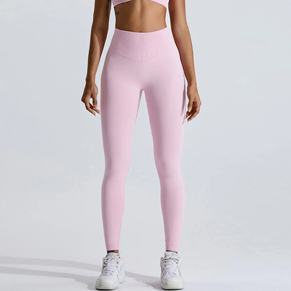 Seamless Women Fitness Sport Leggings High Waist Yoga Legging Gym Jogging Quick Dry Push Up Slim Pants Female Scrunch Butt Tight