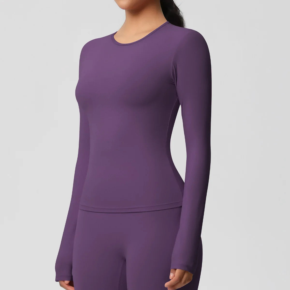 Yoga Shirts For Women Long Sleeve Fitness Running Push Up Gym Clothes Workout Dry Fit Breathable High Elastic Sports Top