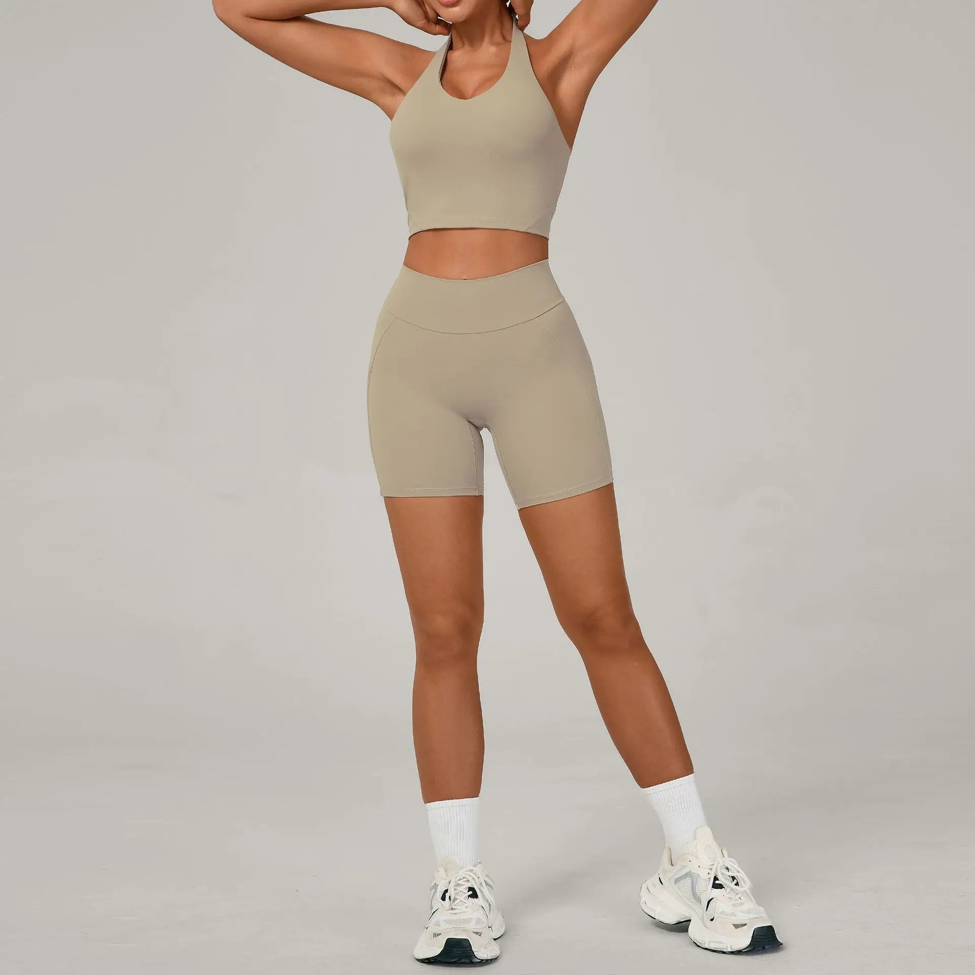 Yoga Set Gym Shorts Women Tracksuit Sport Bras Brassiere Workout Tops for Women Yoga Clothes Fitness Leggings Gym Set Yoga Sets