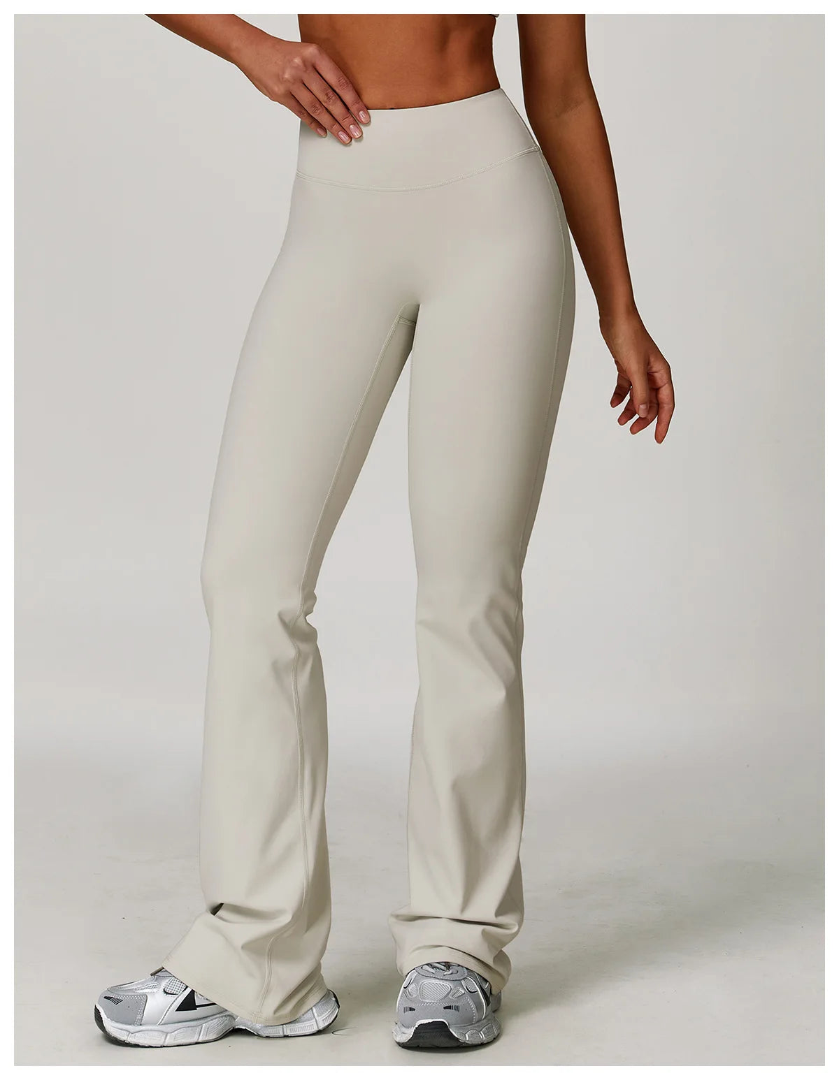 Wide Leg Pants Women Bell-bottoms High Waist Yoga Leggings High Stretchy Butt Lifting Breathable Sports Pants Women Gym Leggings