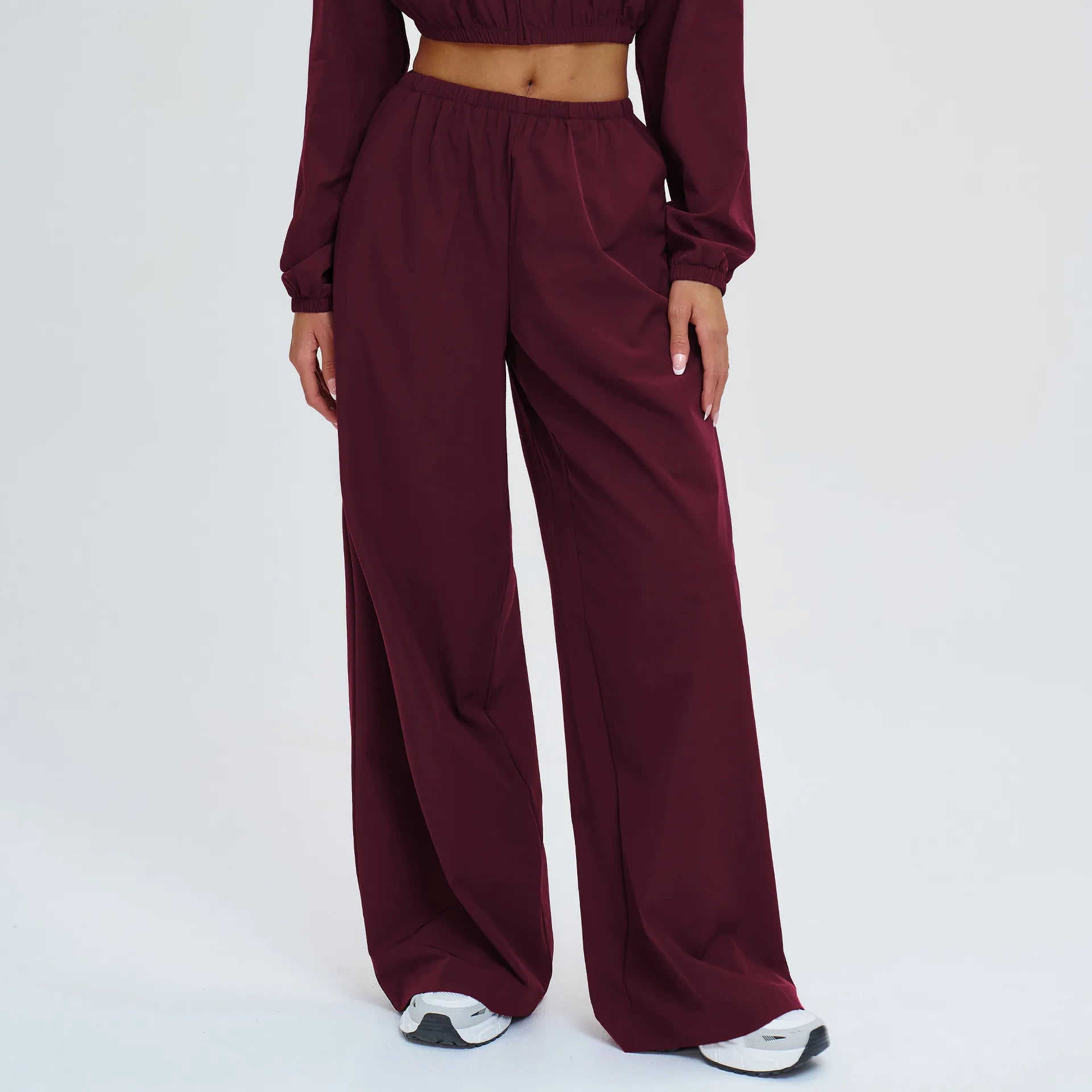 Yoga Pants For Women Sun Protection Sports Pants Loose Wide Leg Pocket Sports Pants Outdoor Cycling Hiking Casual Pants Women