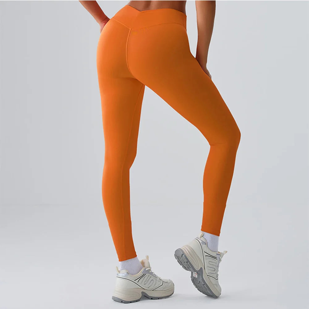 Women Yoga Leggings Fitness Leggings Running Cycling Pants Breathable Sports Leggings High Waist Leggings Workout Gym Clothing