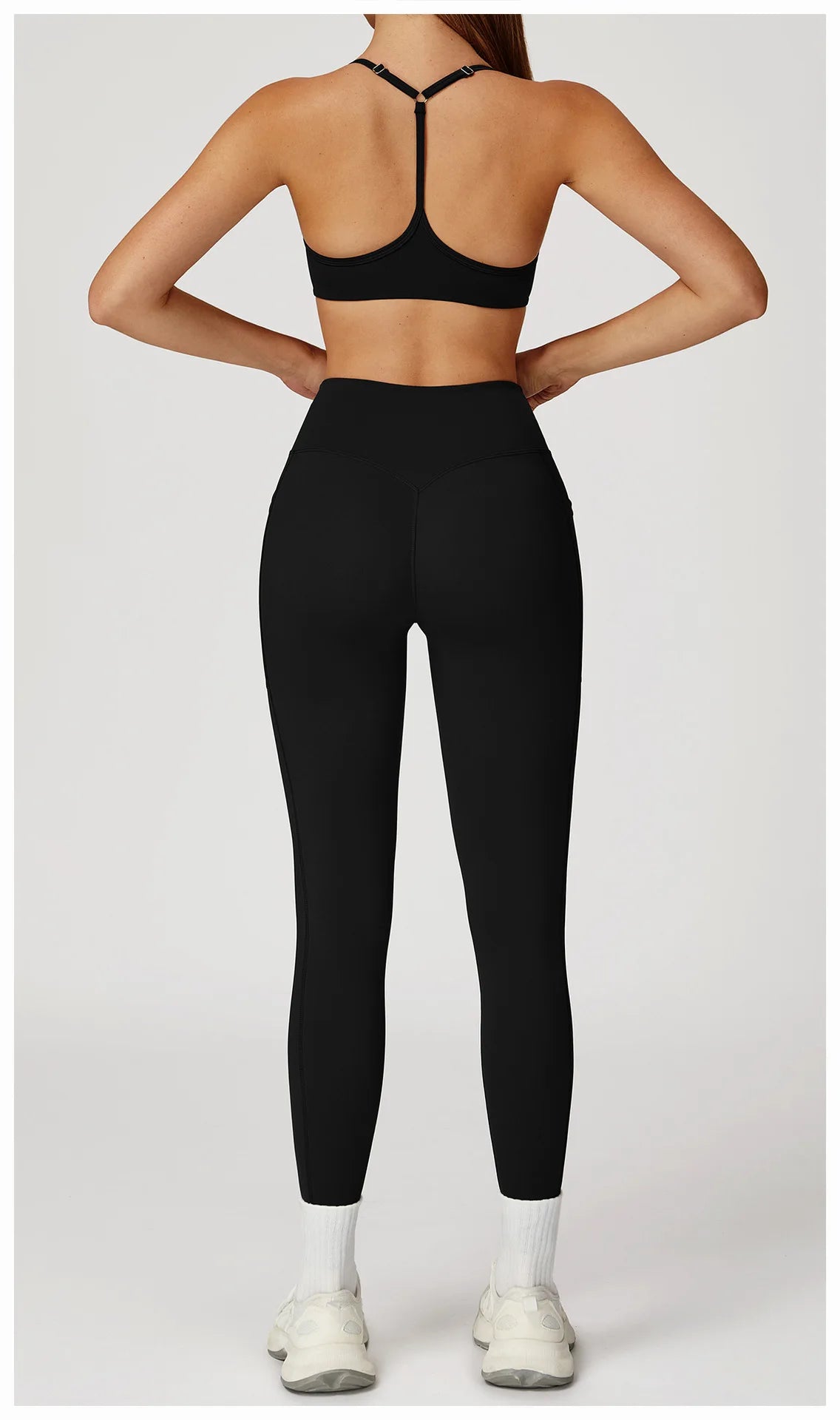 Women Tracksuit Yoga Set 2PCS Gym Workout Clothes for Female Push Up Bra High Waist Leggings Sexy Fitness Sportswear Sports Suit