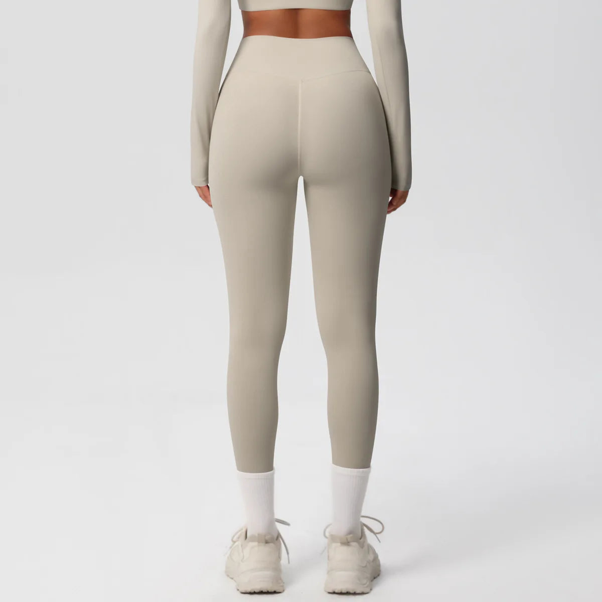 Leggings Female High Elastic Seamless Tights High Waist Butt Lift Sexy Fitness Pants Knit Slim Gym Running Yoga Leggings
