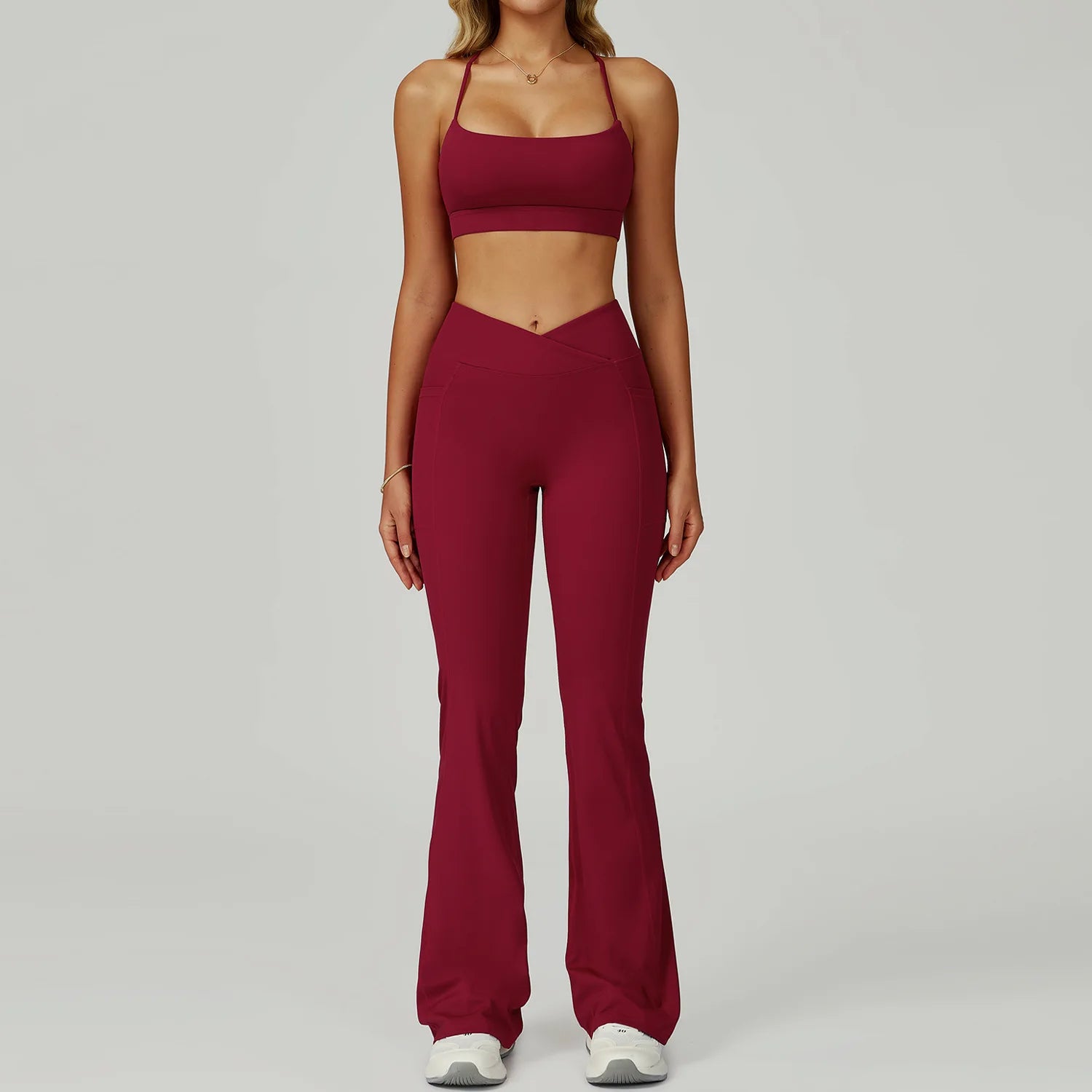 Yoga Suit 2PCS Women Tracksuit Sports Bra High Waist Leggings Shorts Outfit Gym Set Fitness Workout Clothes Push Up Sportswear