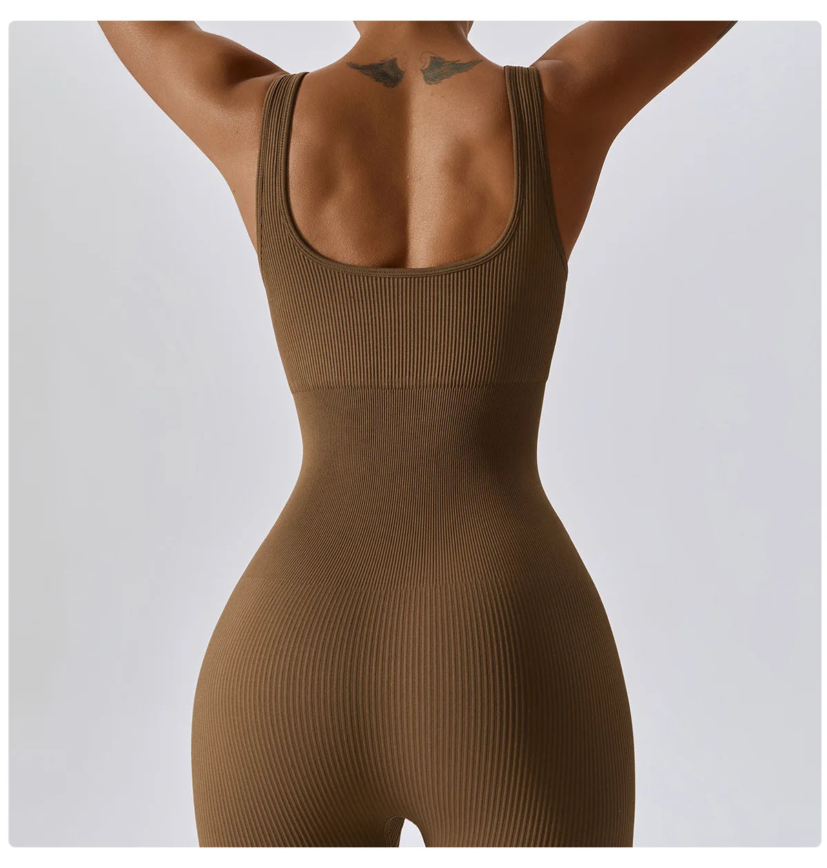 Women's Tracksuit Seamless Yoga Set Yoga Jumpsuits One Piece Workout Rompers Sportswear Gym Set Workout Clothes Women Bodysuit
