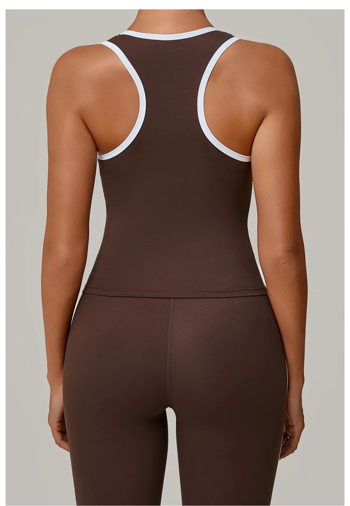 Women's Impact Strappy Top Sports Underwear Yoga Vest Fitness Tank Top Gym Beautiful Open Back Bra Running Workout Halter Bra