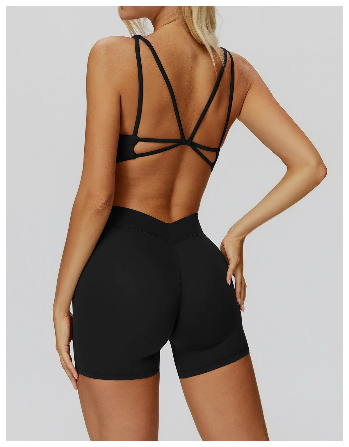 Yoga shorts, women's fitness shorts, running shorts, fitness shorts, gym push up exercise shorts, cycling shorts