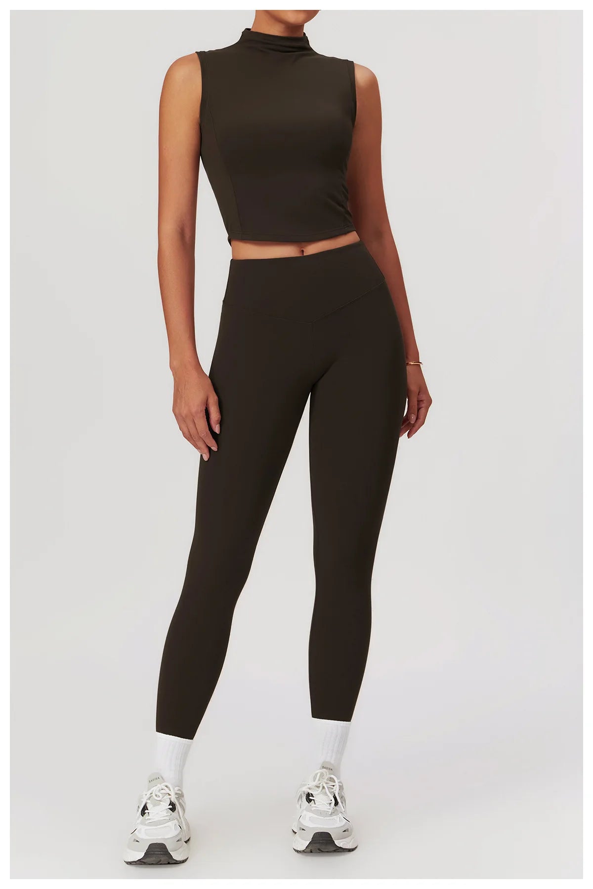 2PCS Yoga Set Workout Sets Women Clothes Gym Tracksuit Push Up Fitness Running Sportwear Sport Bra Short Sleeved Leggings Suit
