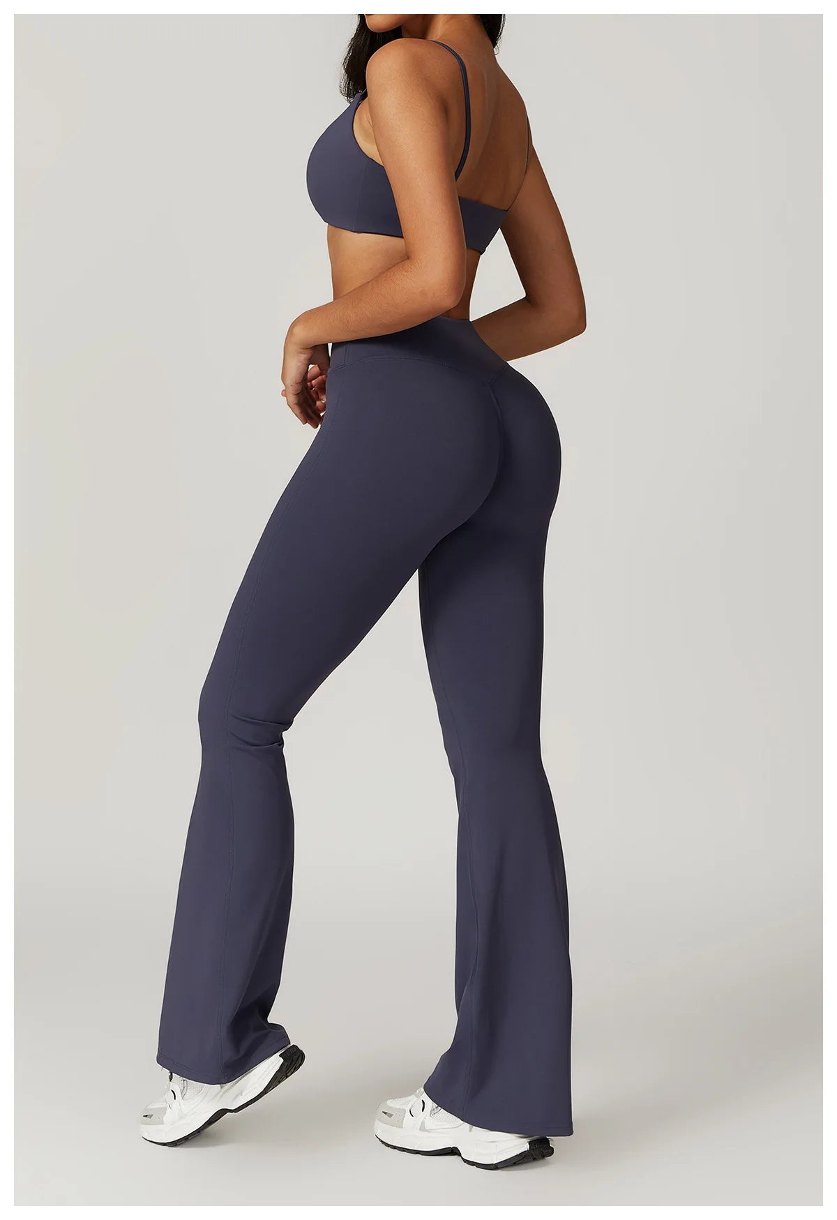 Flare Leggings Yoga Pants Women Bell-bottoms Yoga Tights High Waist Fitness Pants Stretch Gym Workout Sports Push Up Leggings