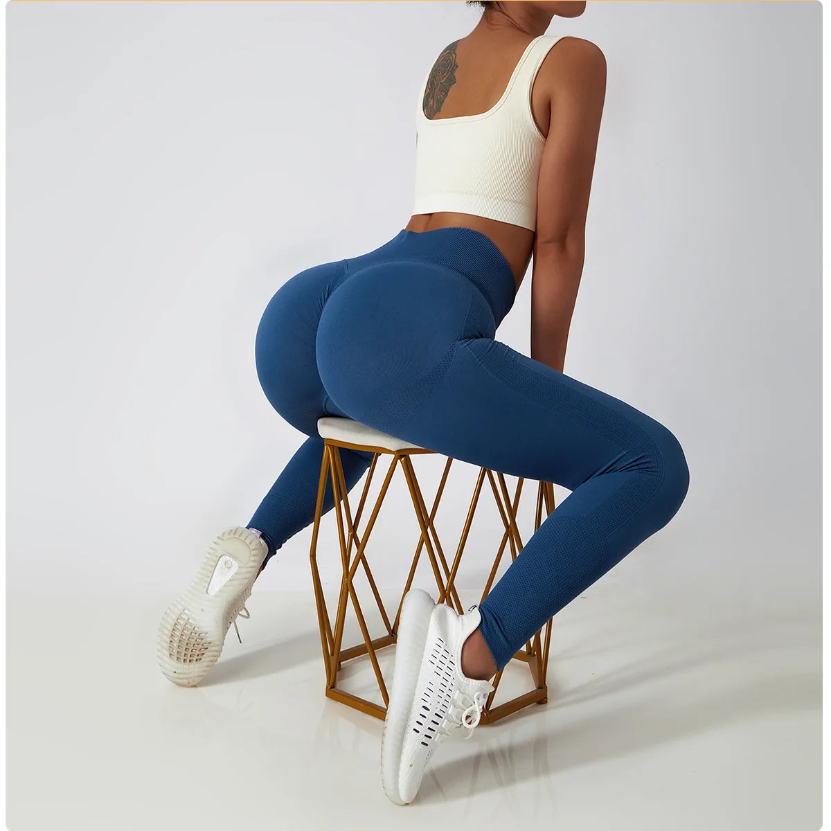 Seamless Leggings Women High Waist Yoga Pants Scrunch Butt Gym Push-up Legging Booty Yoga Leggings Sports Fitness Workout Tights