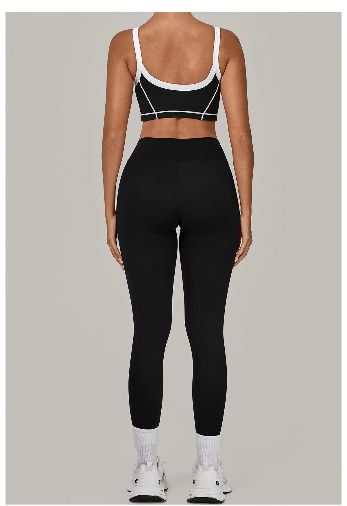 2PCS Yoga Suit Women Tracksuit Sports Bra High Waist Leggings Sports Outfit Gym Set Fitness Workout Clothes Running Sportswear