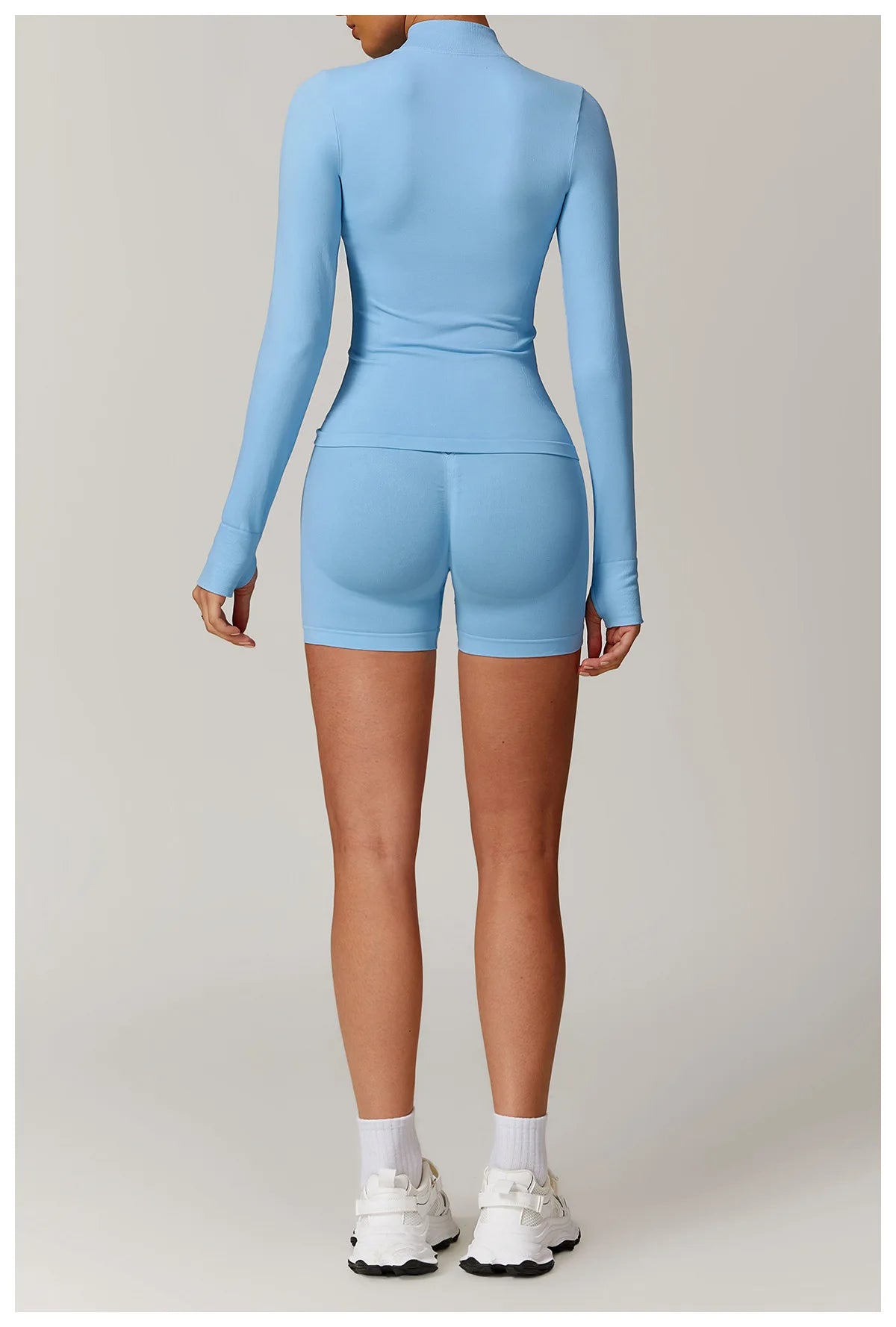 Ribbed Shorts for Women Yoga Shorts Push Up Booty Workout Gym Shorts Fitness High Waist Sports Short Seamless Women Clothing