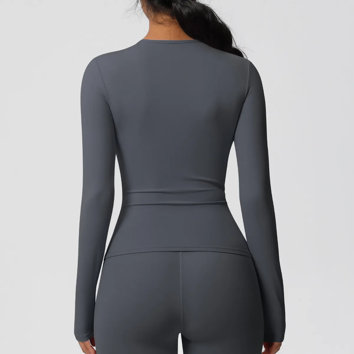 Yoga Shirts For Women Long Sleeve Fitness Running Push Up Gym Clothes Workout Dry Fit Breathable High Elastic Sports Top