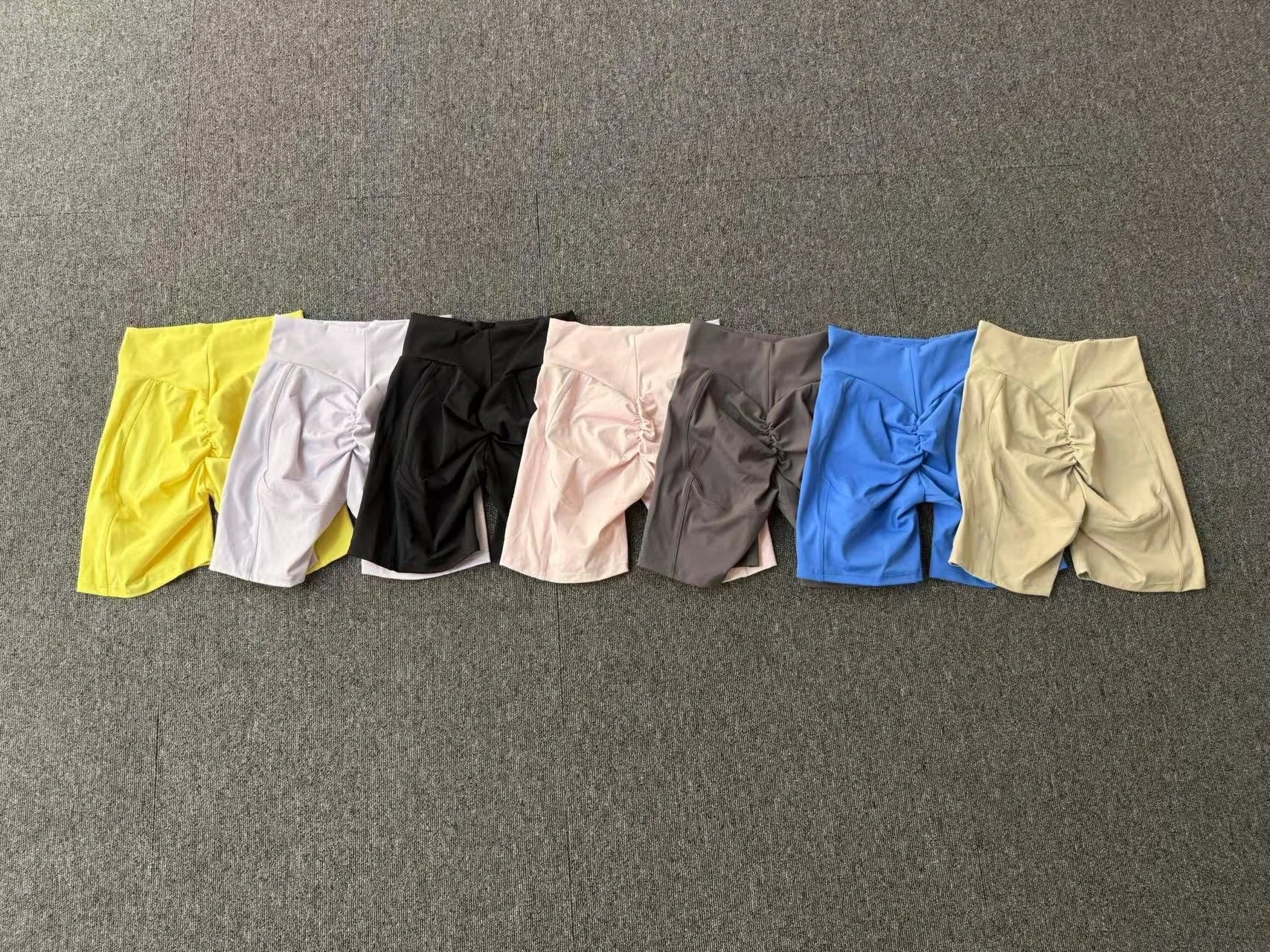 Impact Yoga Shorts Women High Waist Workout Shorts Fitness Yoga Tights Lift Butt Fitness Ladies Gym Running Cycling Short Pants